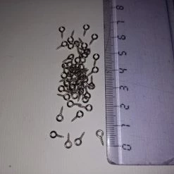 Nouveau ⭐ Laminedor Pate Fimo Lot De 50 Petits Pitons Fermés En Acier ✨