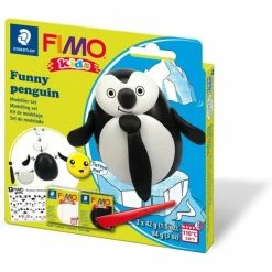 Le moins cher 💯 Fimo Fimo Kids Kit De Modelage Kids "Funny Penguin" 💯