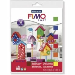 Grosses soldes 😍 Fimo Fimo Soft Pâte à Modeler "Basic-Set" - Set De 9 ❤️
