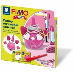 Vente flash 🔔 Fimo Fimo Kids Kit De Modelage Kids "Funny Scrunchie Unicorn" 🎁