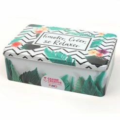 Budget ✔️ Graine Créative Pate Fimo Boîte Métallique Pâte Polymère - Tropical 🎁