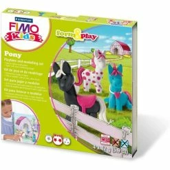 Nouveau 🤩 Pate Fimo Fimo Kids Kit De Modelage Form & Play "Pony" 🤩