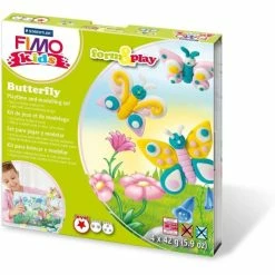 Budget ❤️ Pate Fimo Fimo Kids Kit De Modelage Form & Play "Butterfly" 👏