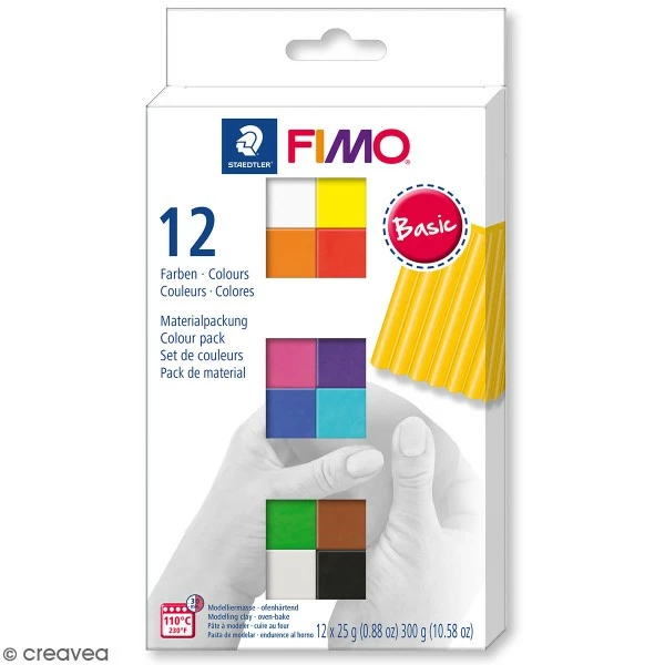Vente flash đ€© Graine CrĂ©ative Assortiment Fimo Soft - Basique - 12 Pains De 26 G â 3 Vente flash đ€© Graine CrĂ©ative Assortiment Fimo Soft - Basique - 12 Pains De 26 G â