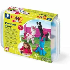 Meilleure vente 👍 Pate Fimo Fimo Kids Kit De Modelage Tool Box "Pony" 🥰