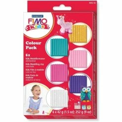 Coupon 💯 Pate Fimo Fimo Kids Kit Pâte à Modeler Colour Pack "girlie" ✔️