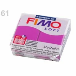 Meilleure vente ⭐ Czech Beads Exclusive Pate Fimo 1pc Rose Violet FIMO Polymère Pâte à Modeler 57 Octies, Doux, -, De L'Artisanat Et Loisirs ⭐