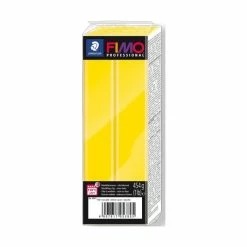 Bon marché 🎉 Czech Beads Exclusive FIMO Professional Jaune De Base 454g Bloc, Boîte-Cadeau, Argile, Limon, Argile, De L'Artisanat, Le L ✔️