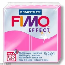 Coupon ⌛ Pâte Fimo Effect Néon Fuchsia 201 - 57 Gr ⭐