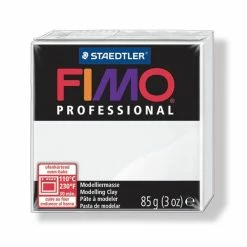Promo 🛒 Czech Beads Exclusive FIMO Professional 85g De Blanc, De Sécurité Alimentaire, De L'Argile Tutoriel, Argile, Limon, Argile ⭐